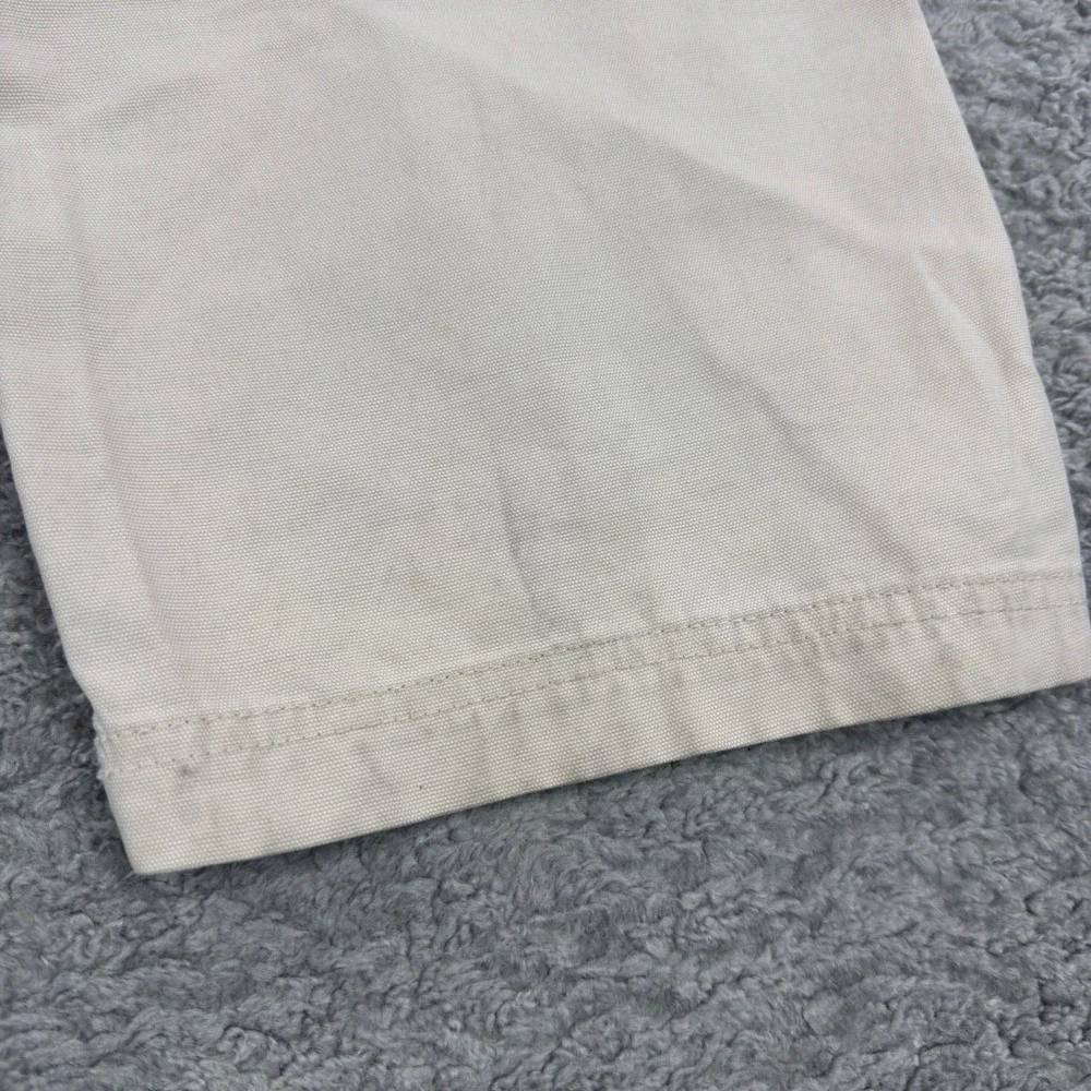 Columbia Mens 36x34 Roc Pants‎ Tan Khaki Cotton Canvas Straight Leg AM8564 FLAW